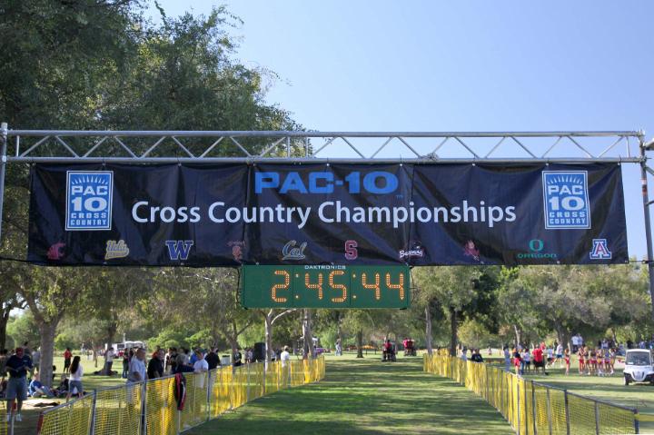 2009 Pac-10-002.jpg - 2009 Pac-10 Cross Country Championships October 30, 2009, hosted by USC at the Sky Links Golf Course, Long Beach, CA.